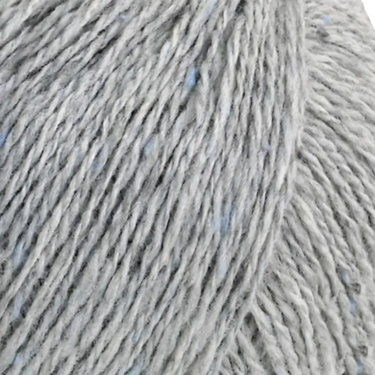 #Farbe_Lana Grossa Landlust Soft Tweed 180 | 117 Hellgrau meliert