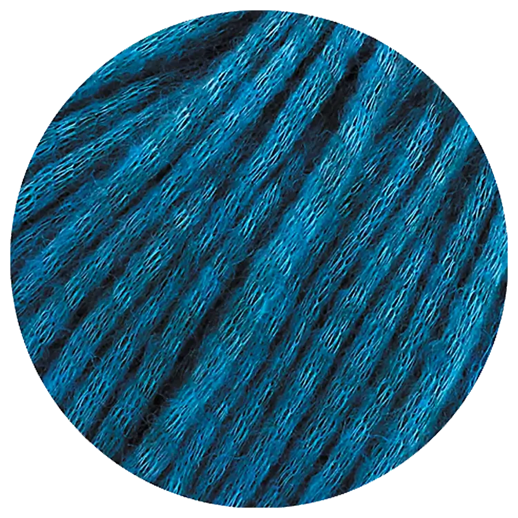 #Farbe_Lana Grossa Landlust Winterwolle | 15 Kobaltblau meliert