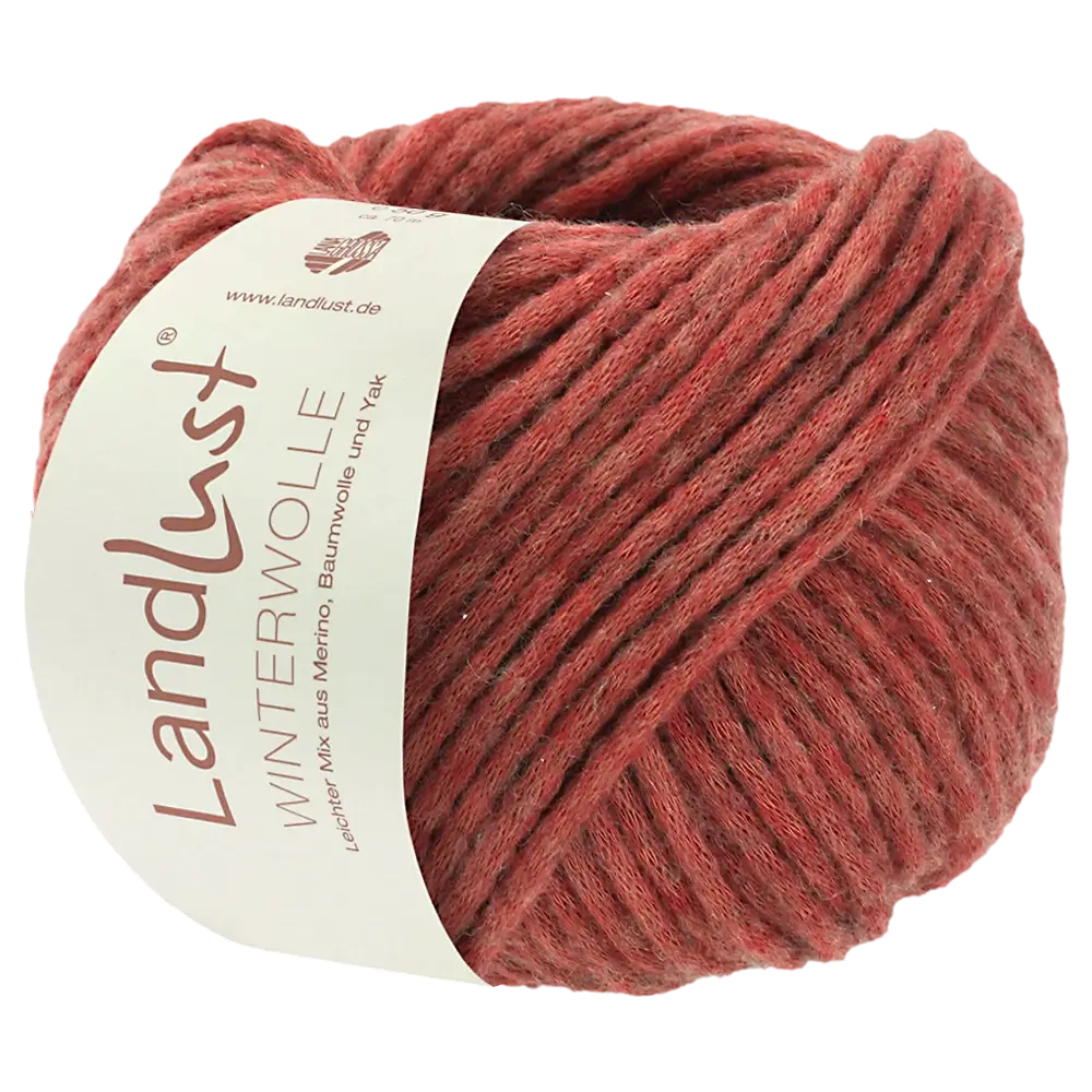 #Farbe_Lana Grossa Landlust Winterwolle | 16 Terrakotta meliert