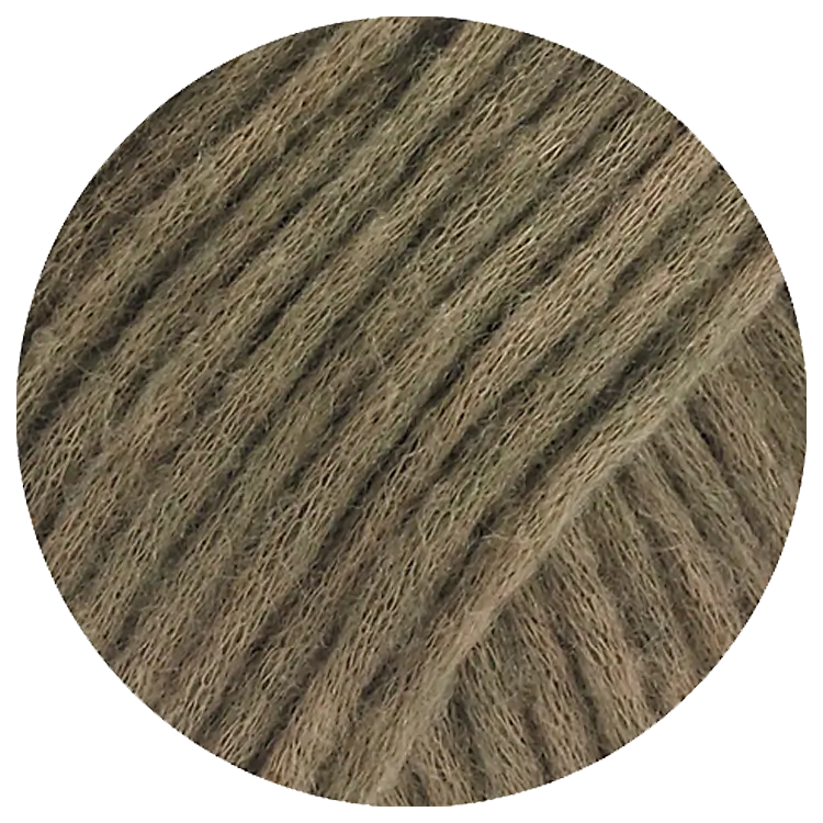 #Farbe_Lana Grossa Landlust Winterwolle | 20 Graubraun meliert