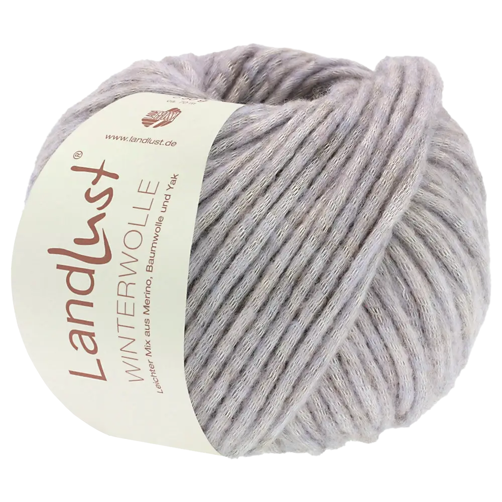 #Farbe_Lana Grossa Landlust Winterwolle | 22 Flieder meliert