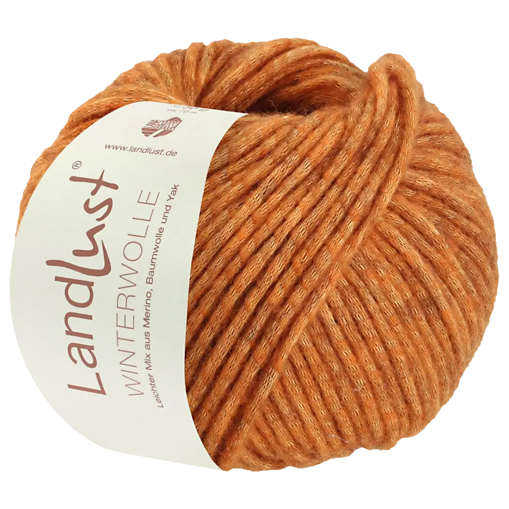 #Farbe_Lana Grossa Landlust Winterwolle | 30 Rost meliert