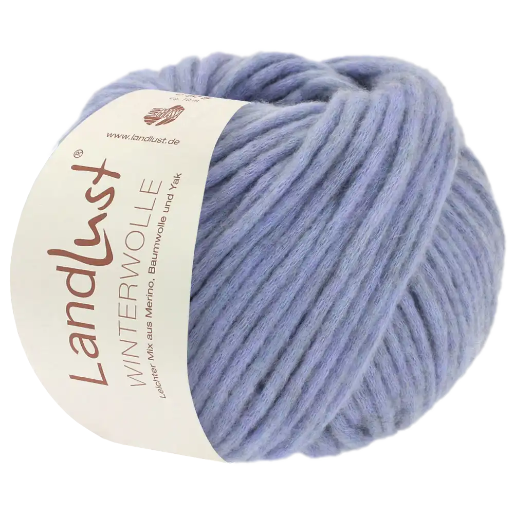 #Farbe_Lana Grossa Landlust Winterwolle | 34 Veilchenblau meliert