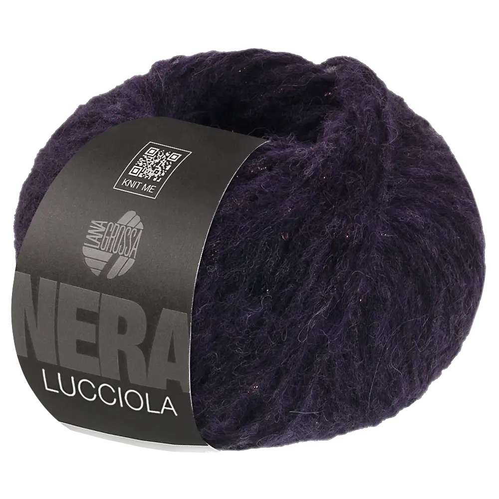 #Farbe_Lana Grossa Lucciola | 13 Aubergine