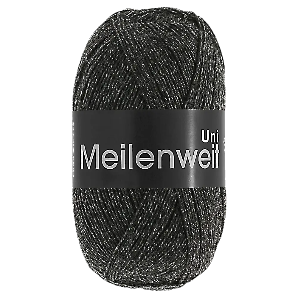#Farbe_Lana Grossa Meilenweit 100 | 1105 Anthrazit