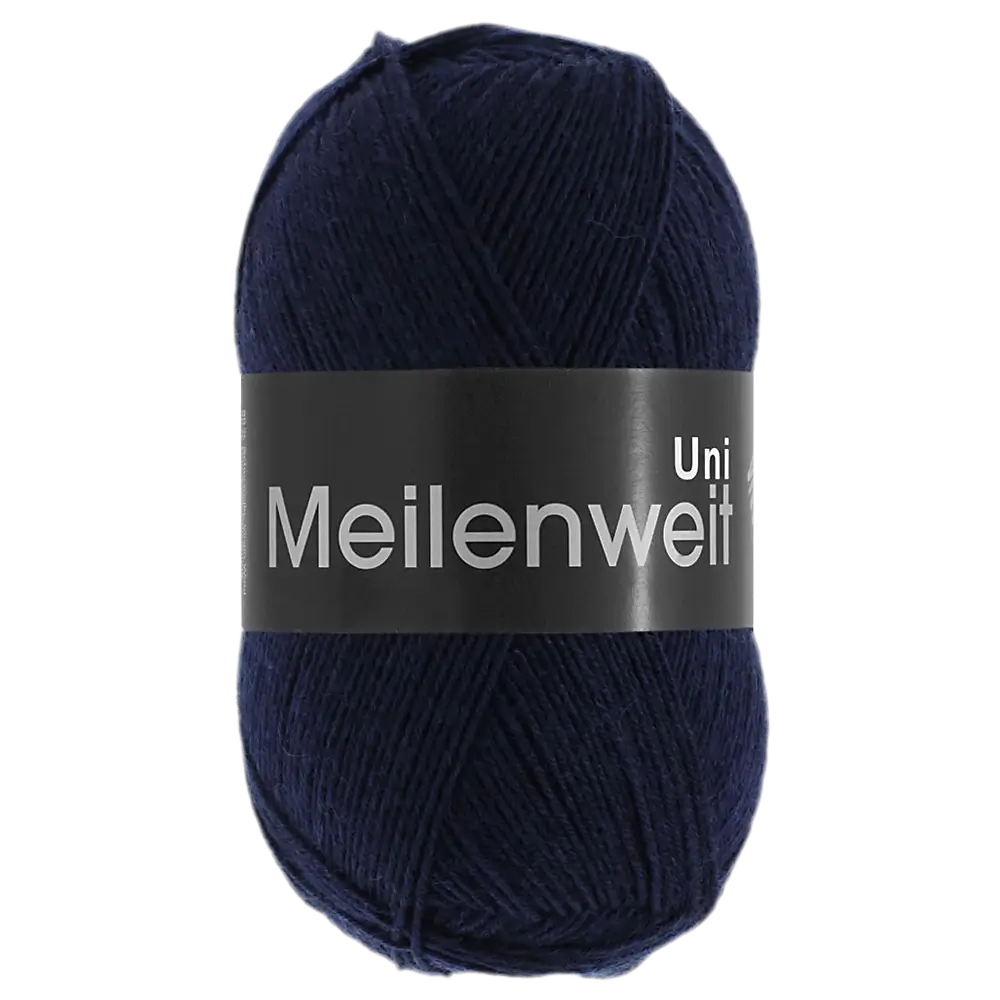 #Farbe_Lana Grossa Meilenweit 100 | 1141 Nachtblau