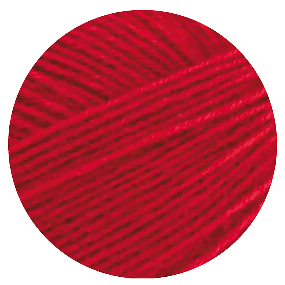 #Farbe_Lana Grossa Meilenweit 100 | 1332 Rot