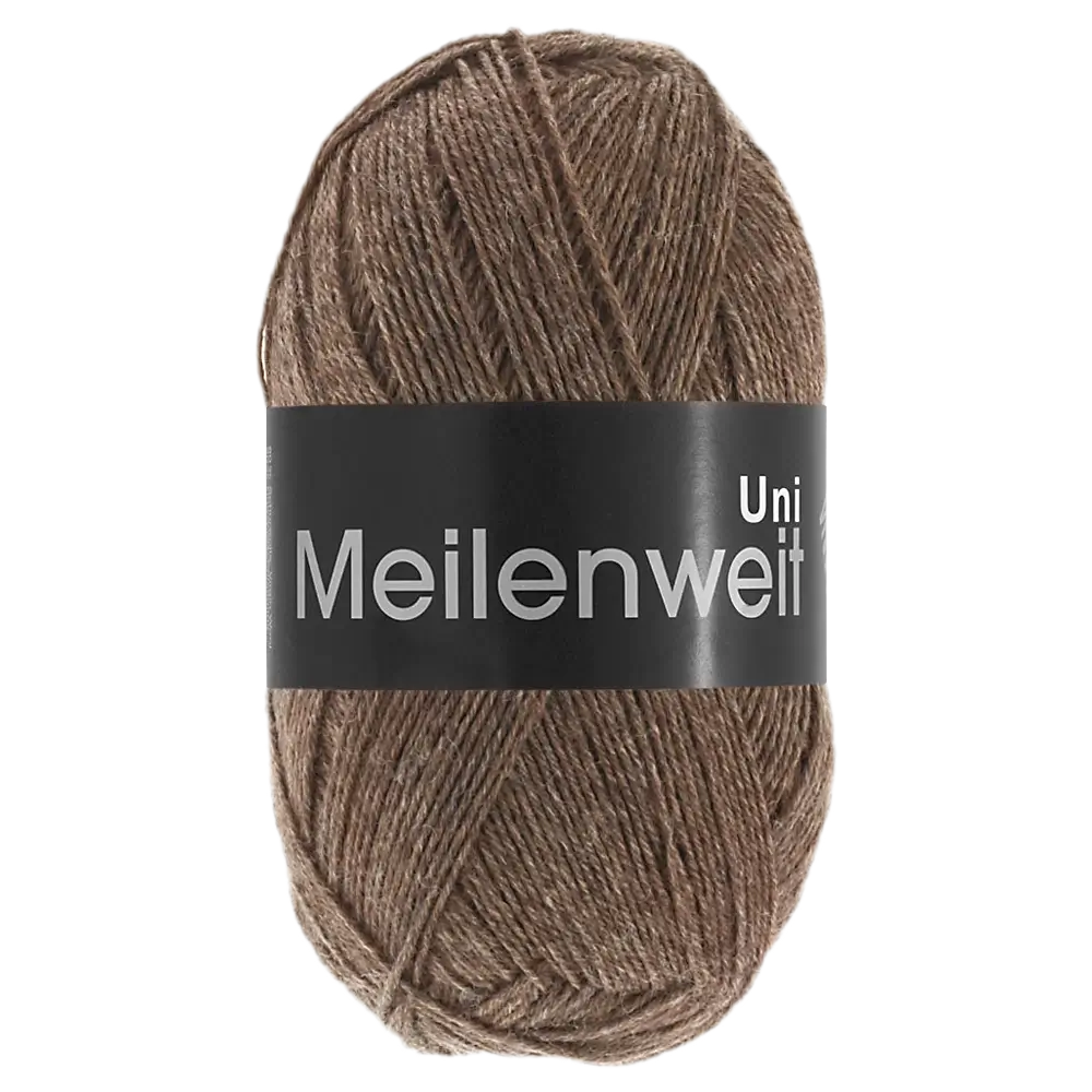 #Farbe_Lana Grossa Meilenweit 100 | 1334 Braun