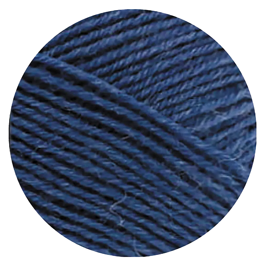 #Farbe_Lana Grossa Meilenweit 100 | 1342 Blau