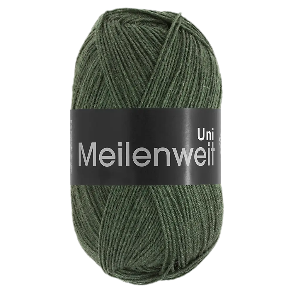 #Farbe_Lana Grossa Meilenweit 100 | 1378 Lodengrün