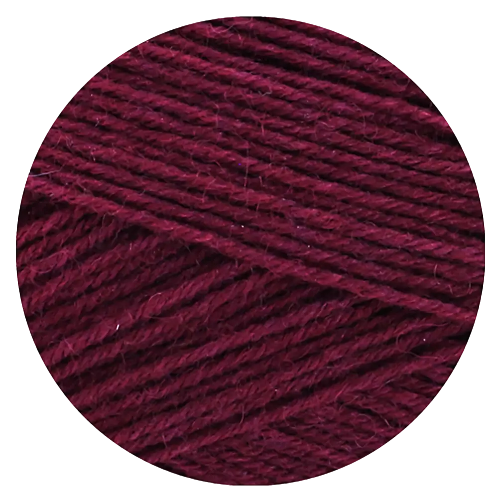 #Farbe_Lana Grossa Meilenweit 100 | 1380 Bordeaux