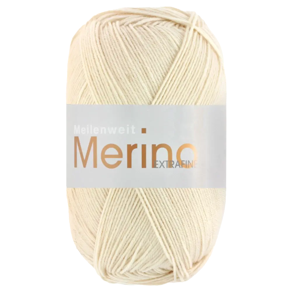 #Farbe_Lana Grossa Meilenweit 100 Merino Extrafine Uni | 2425 Hellbeige