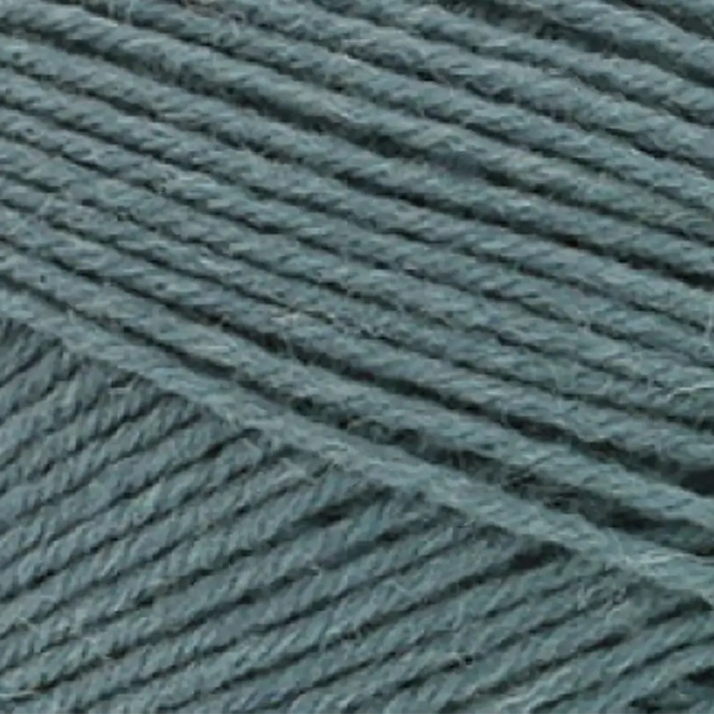 #Farbe_Lana Grossa Meilenweit 100 Merino Extrafine Uni | 2431 Blaugrau