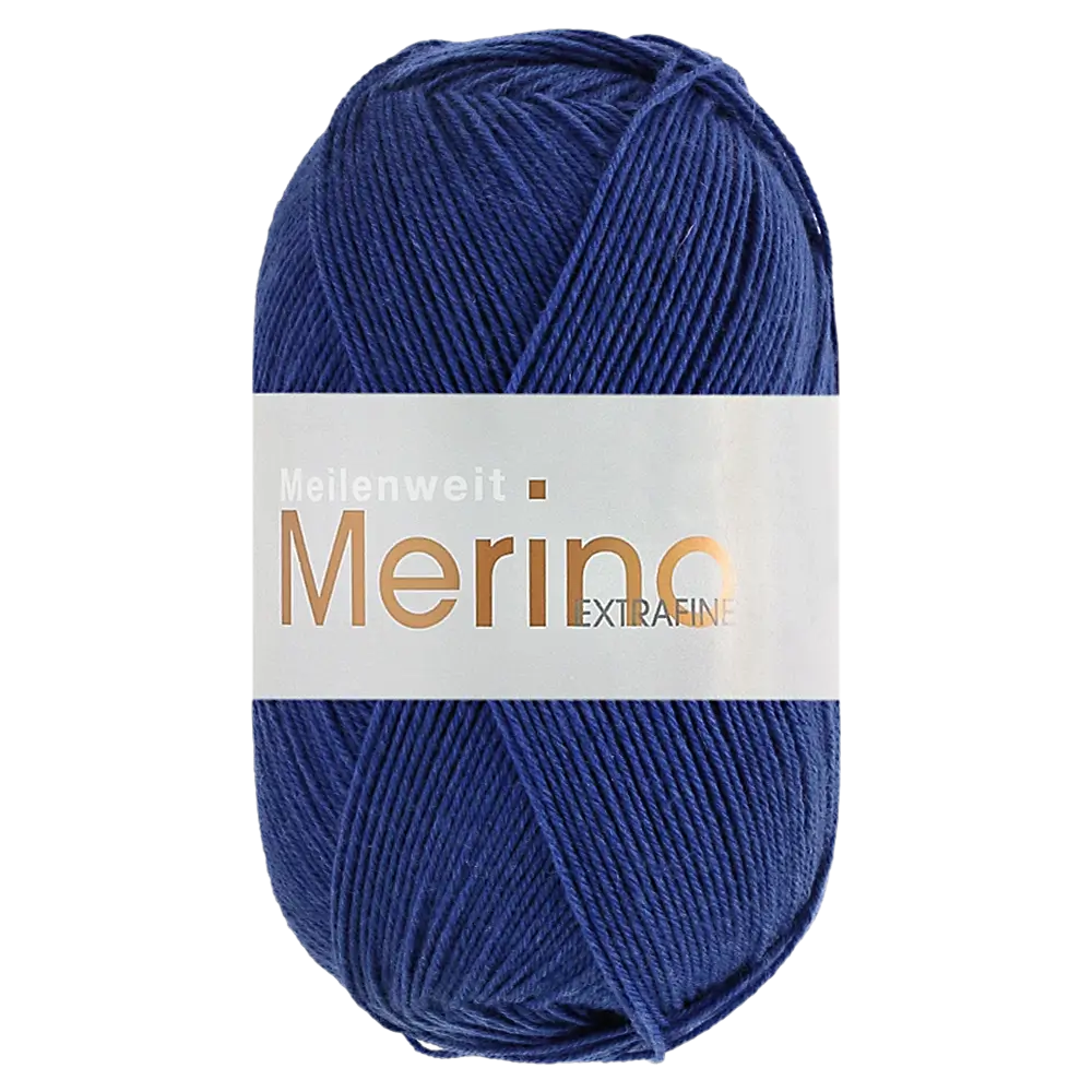 #Farbe_Lana Grossa Meilenweit 100 Merino Extrafine Uni | 2466 Ultramarinblau