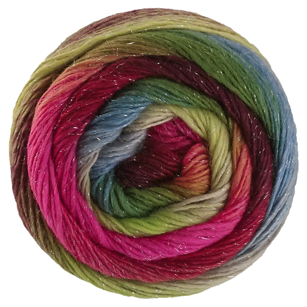 #Farbe_Lana Grossa Meilenweit 100 Merino Color Mix Sparks | 7611