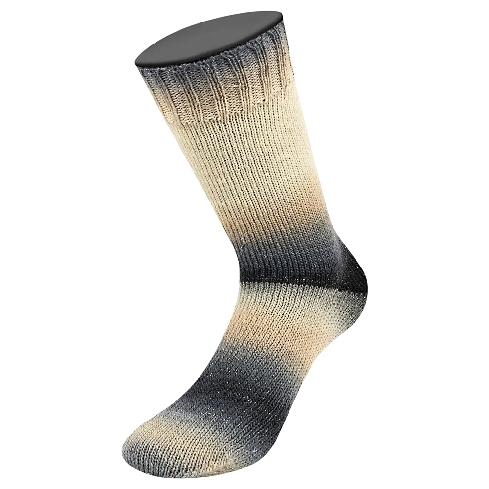 #Farbe_Lana Grossa Meilenweit 100 Merino Color Mix Sparks | 7614