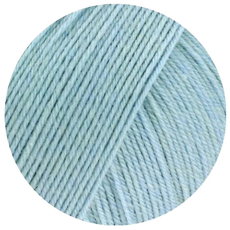 #Farbe_Lana Grossa Meilenweit 100 Seta | 51 Eisblau