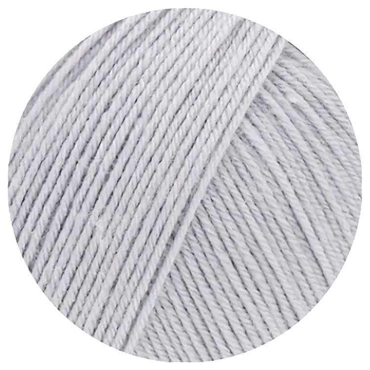 #Farbe_Lana Grossa Meilenweit 100 Seta | 53 Blasslila