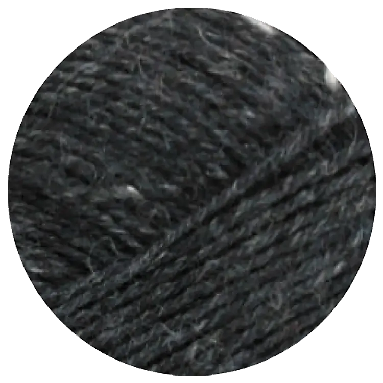 #Farbe_Lana Grossa Meilenweit 100 Tweed | 107 Anthrazit