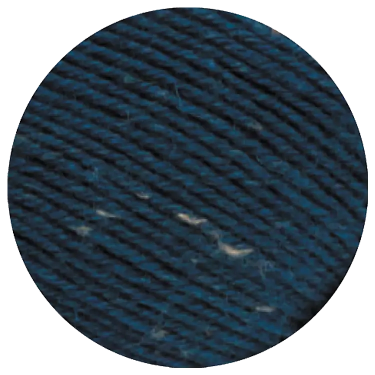 #Farbe_Lana Grossa Meilenweit 100 Tweed | 128 Dunkles Petrolblau
