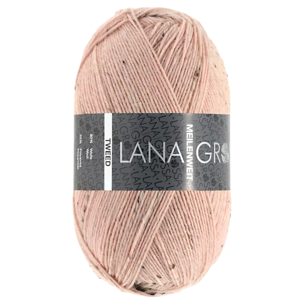 #Farbe_Lana Grossa Meilenweit 100 Tweed | 149 Rosa