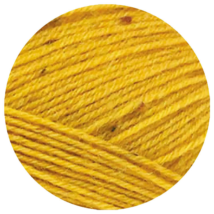 #Farbe_Lana Grossa Meilenweit 100 Tweed | 157 Senfgelb