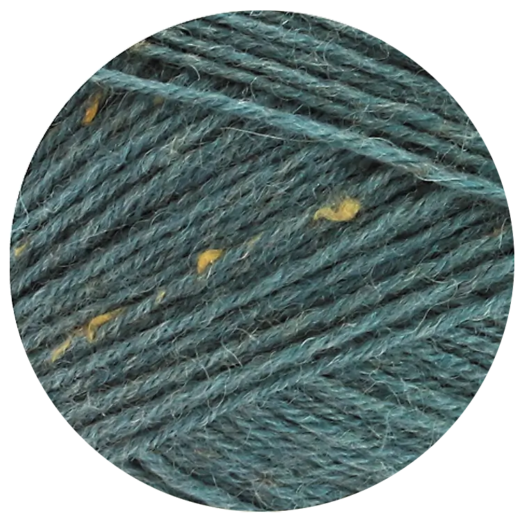 #Farbe_Lana Grossa Meilenweit 100 Tweed | 166 Graugrün