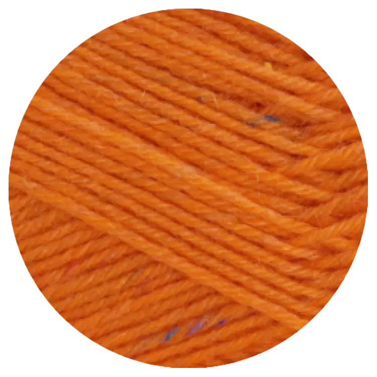 #Farbe_Lana Grossa Meilenweit 100 Tweed | 176 Orange