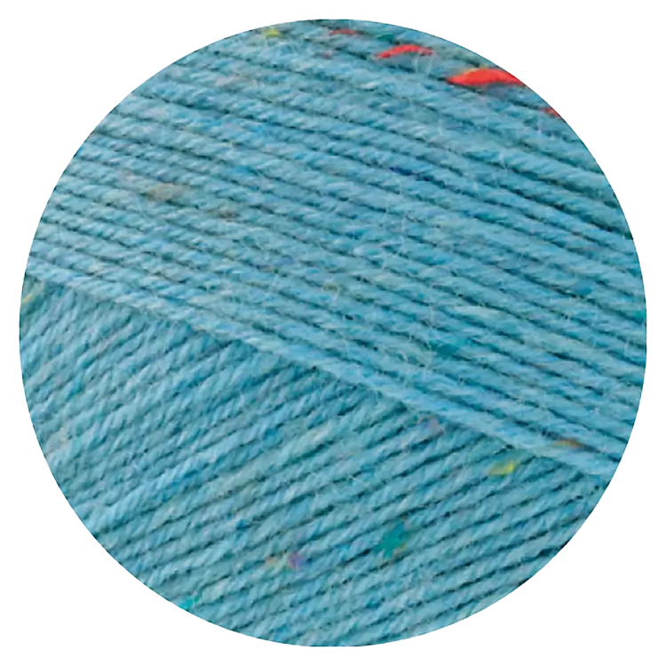 #Farbe_Lana Grossa Meilenweit 100 Tweed | 181 Hellpetrol
