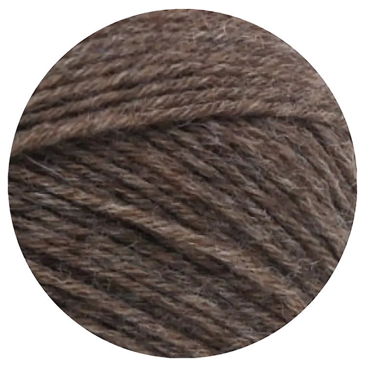 #Farbe_Lana Grossa Meilenweit 6-fach | 9103 Dunkelbraun