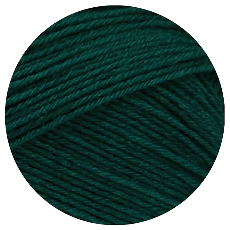 #Farbe_Lana Grossa Meilenweit 6-fach | 9683 Petrolgrün