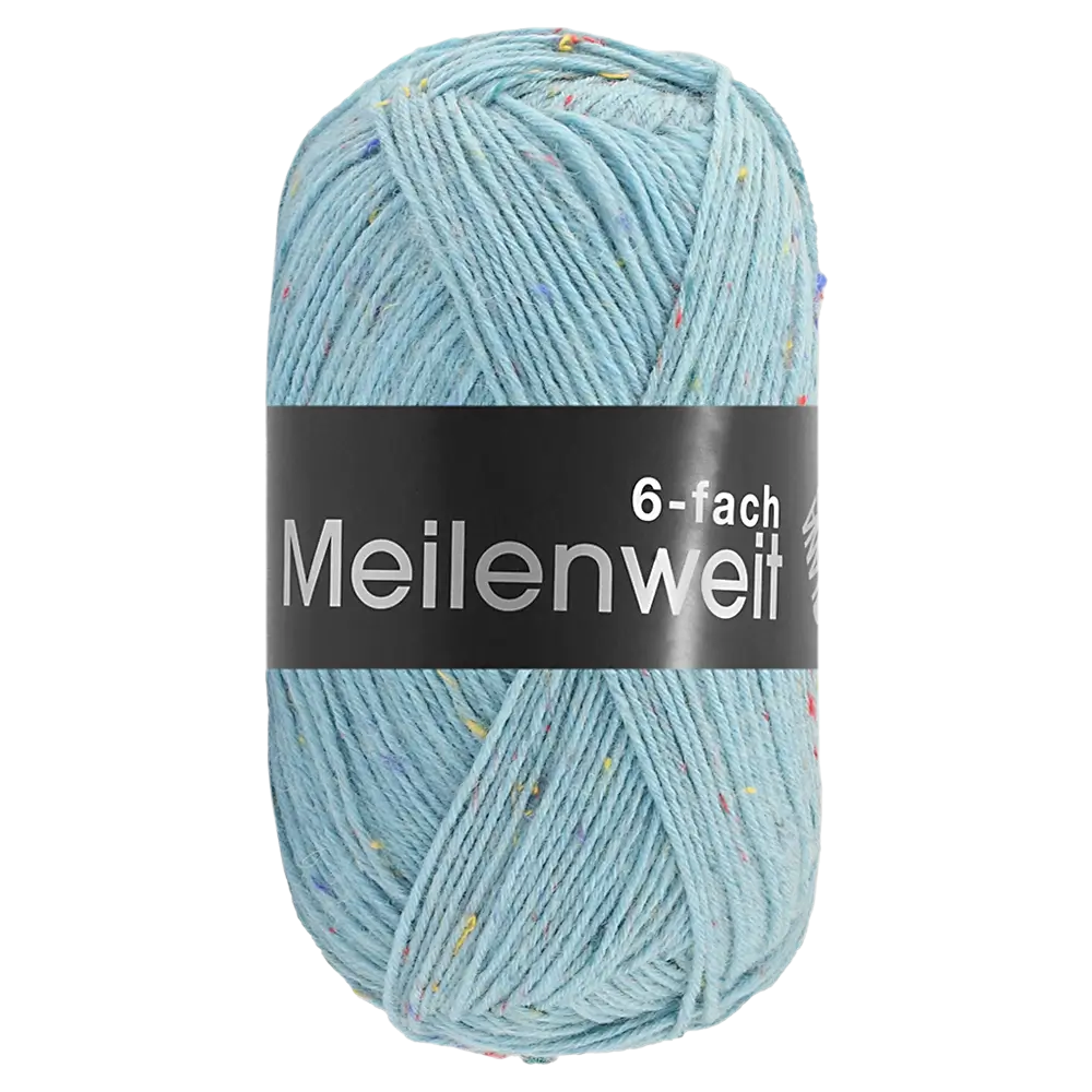 #Farbe_Lana Grossa Meilenweit 6-fach | 9685 Minttürkis