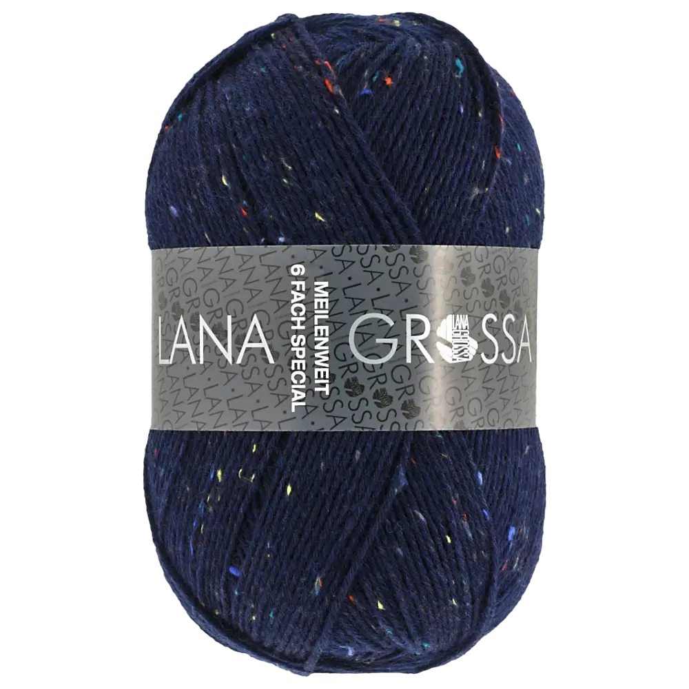 #Farbe_Lana Grossa Meilenweit 6-fach | 8816 Nachtblau