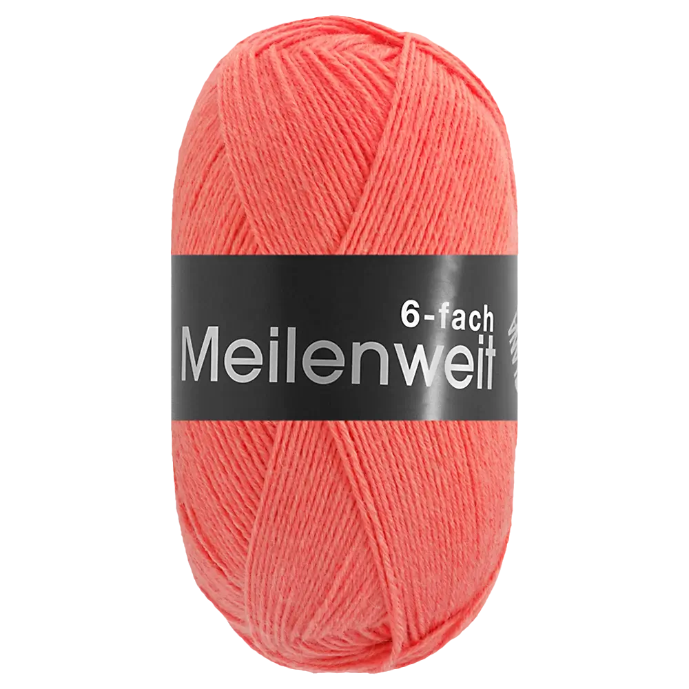 #Farbe_Lana Grossa Meilenweit 6-fach | 9250 Koralle