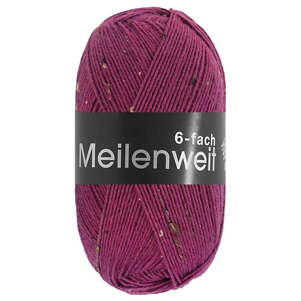#Farbe_Lana Grossa Meilenweit 6-fach | 9252 Dunkelfuchsia