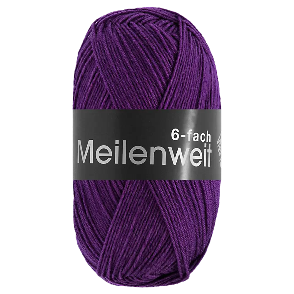 #Farbe_Lana Grossa Meilenweit 6-fach | 9674 Violett