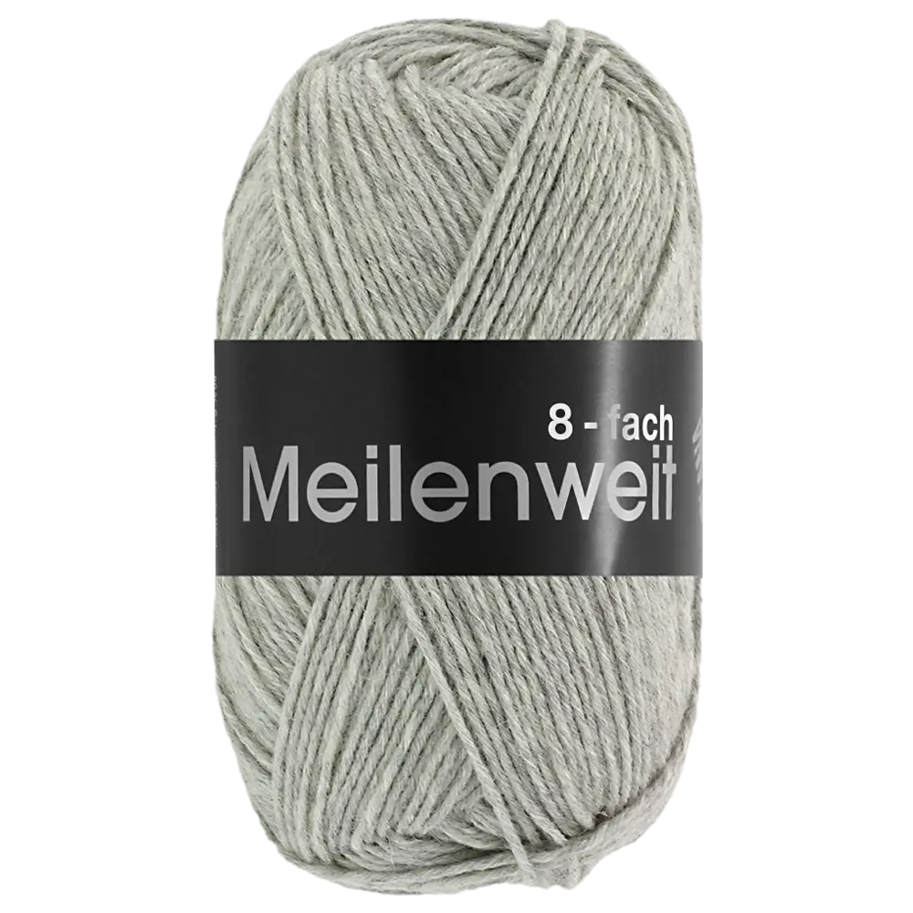 #Farbe_Lana Grossa Meileinweit 8-fach | 9564 Hellgrau