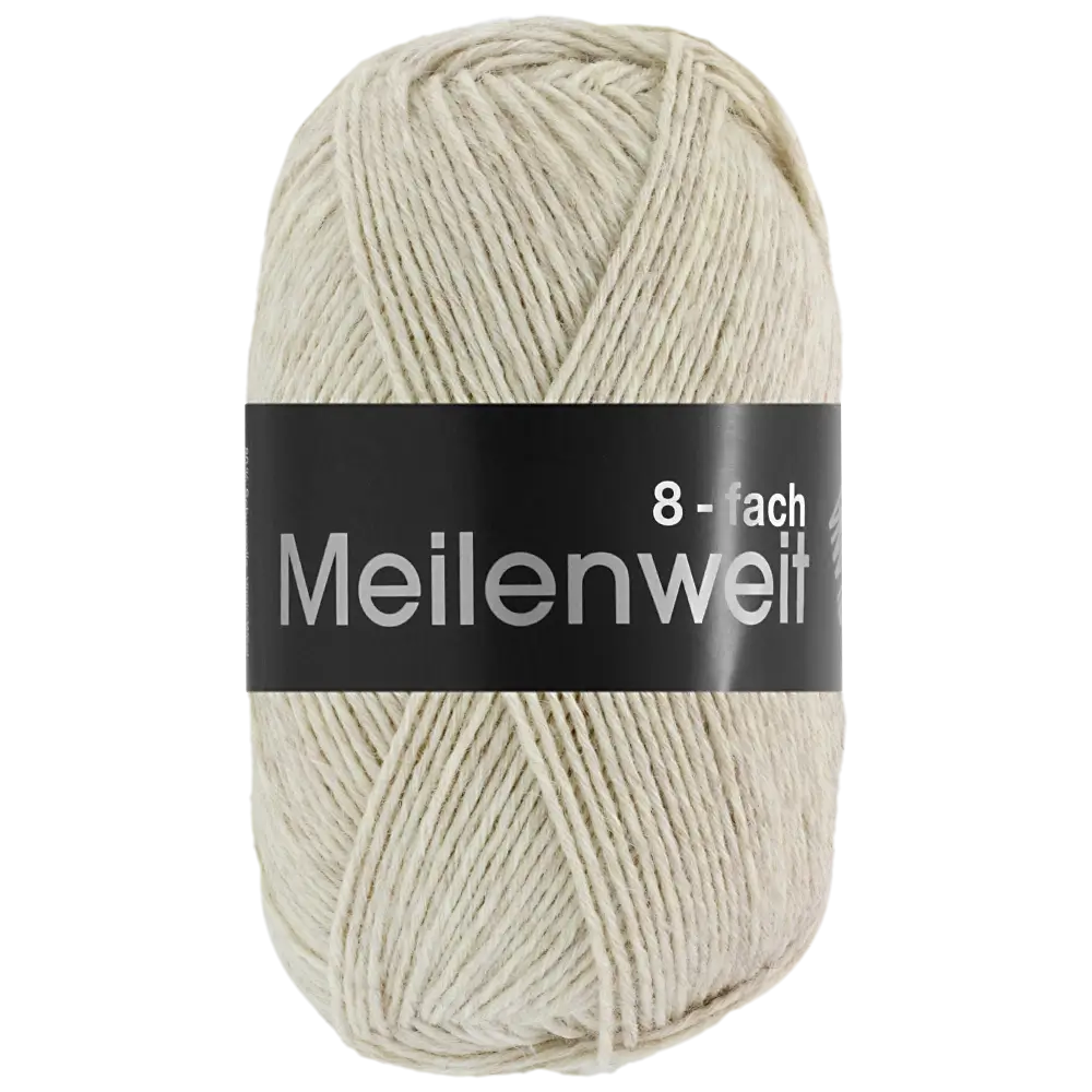 #Farbe_Lana Grossa Meileinweit 8-fach | 9661 Hellbeige meliert