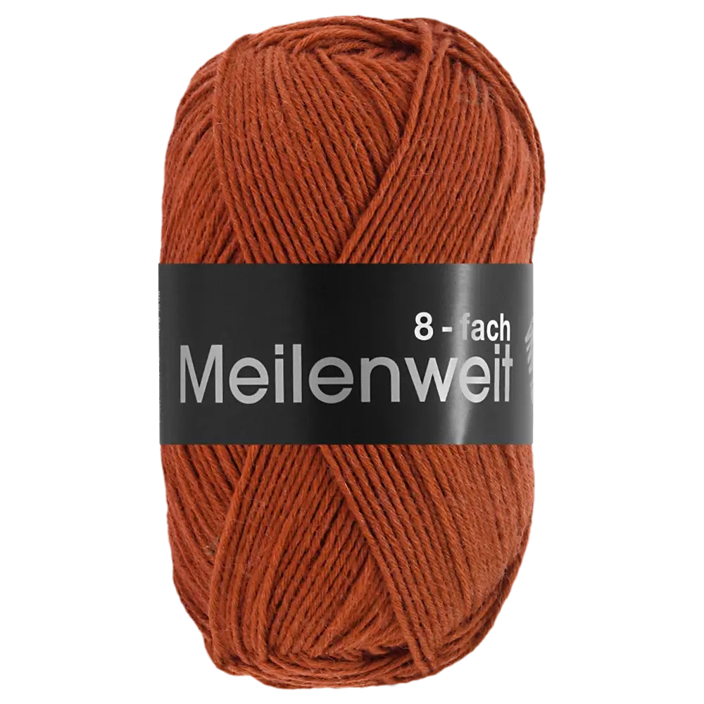 #Farbe_Lana Grossa Meileinweit 8-fach | 9664 Zimtbraun