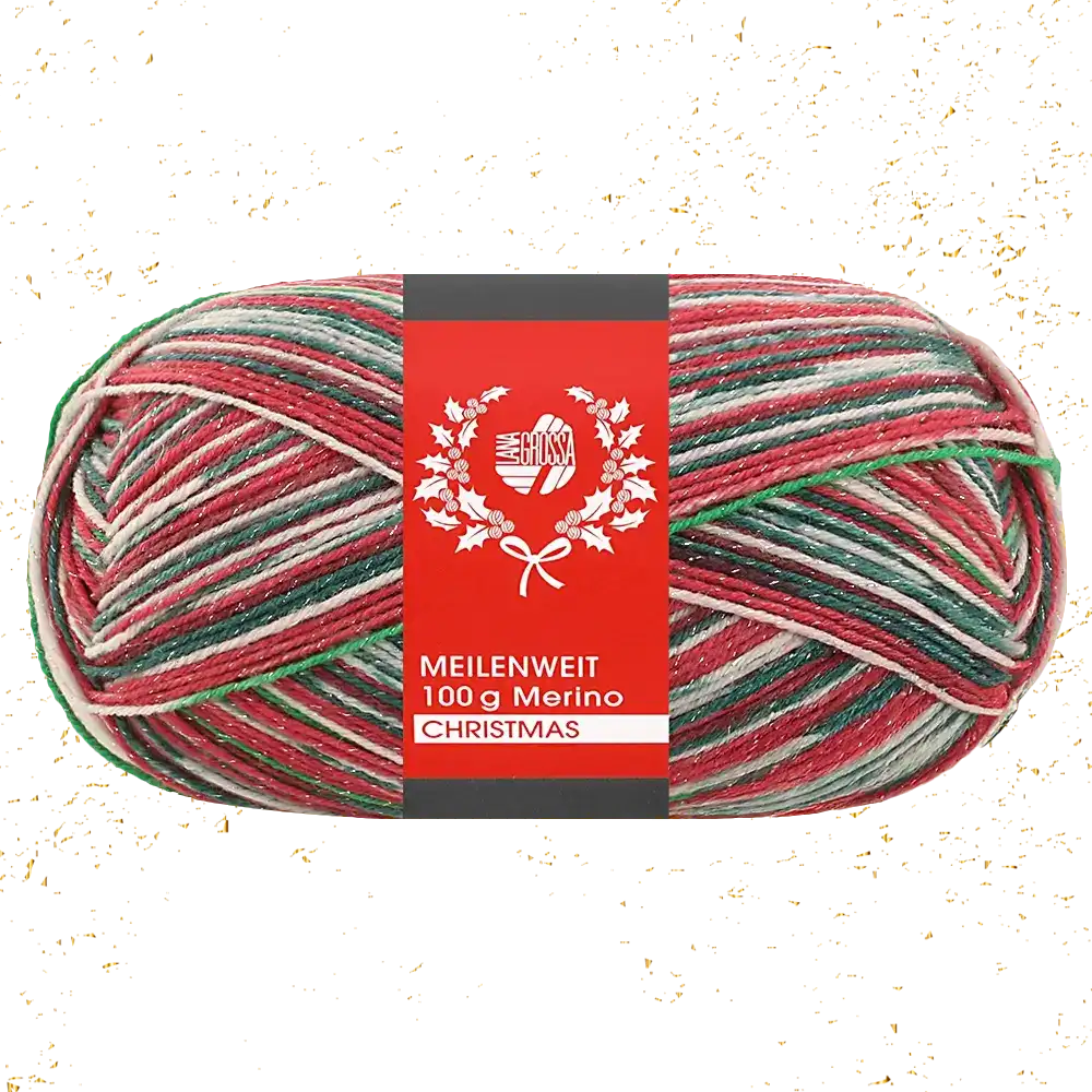 #Farbe_Lana Grossa Meilenweit 100 Merino Christmas 2025 | 6802