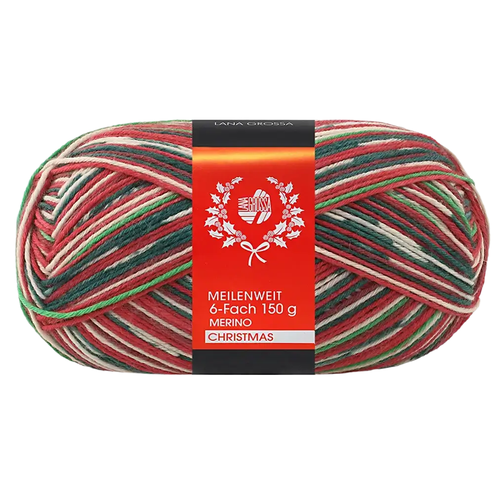 #Farbe_Lana Grossa Meilenweit 150 Merino Christmas 2025 | 629