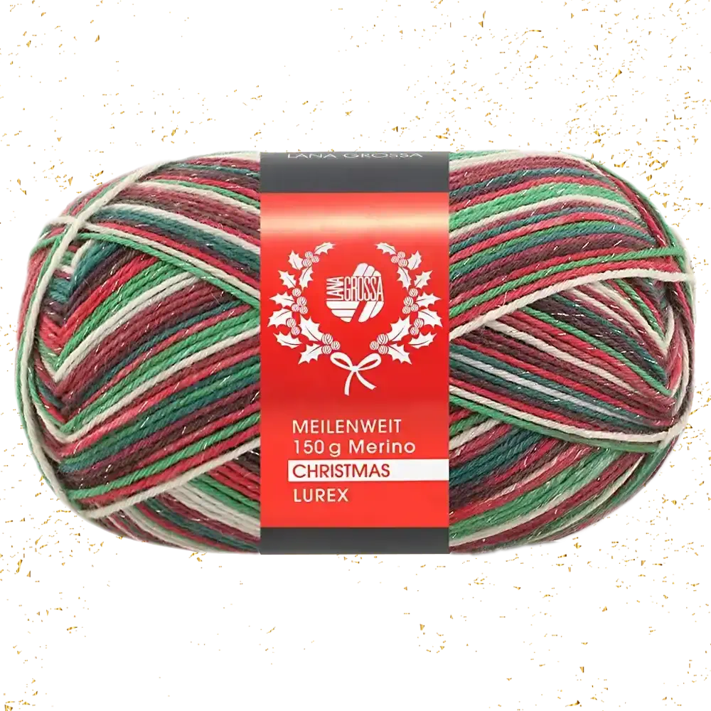 #Farbe_Lana Grossa Meilenweit 150 Merino Christmas 2025 | 634