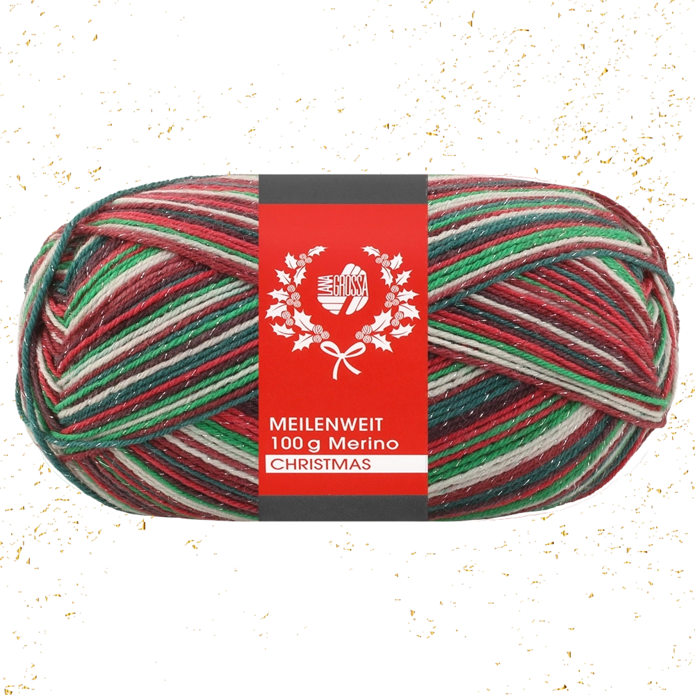 #Farbe_Lana Grossa Meilenweit 100 Merino Christmas 2025 | 6803