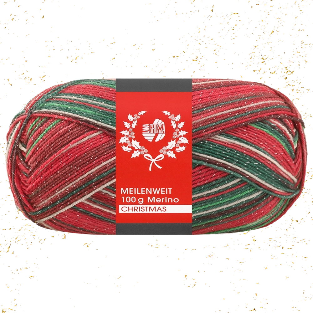 #Farbe_Lana Grossa Meilenweit 100 Merino Christmas 2025 | 6805