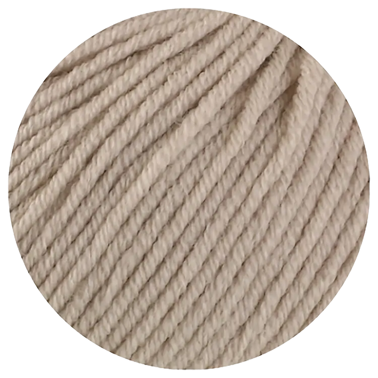 #Farbe_Lana Grossa Merino Soft | 02 Graubeige