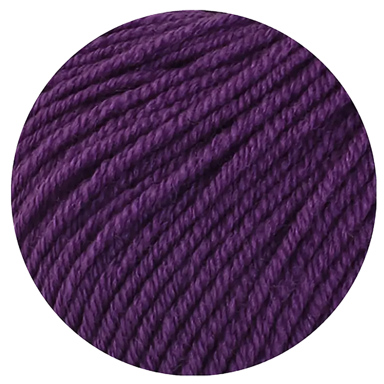 #Farbe_Lana Grossa Merino Soft | 05 Violett
