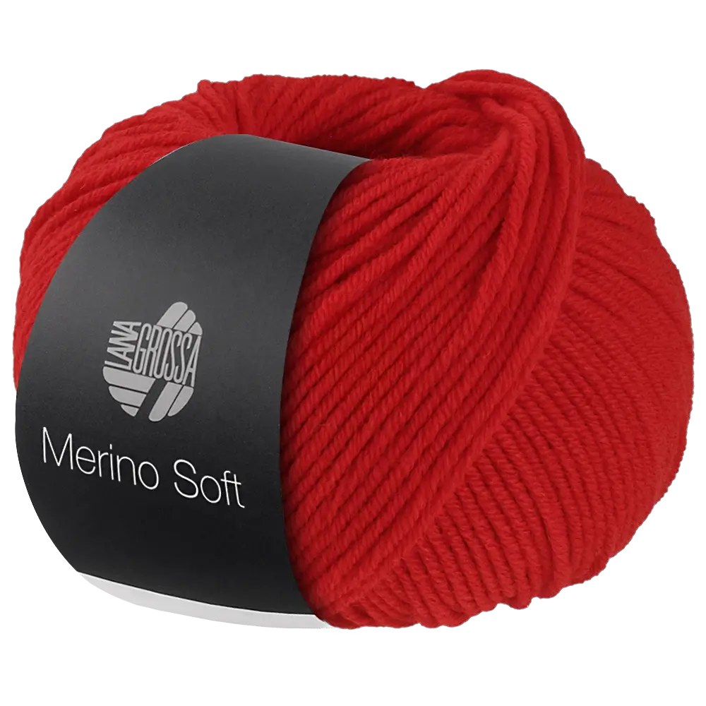 #Farbe_Lana Grossa Merino Soft | 11 Leuchtendrot