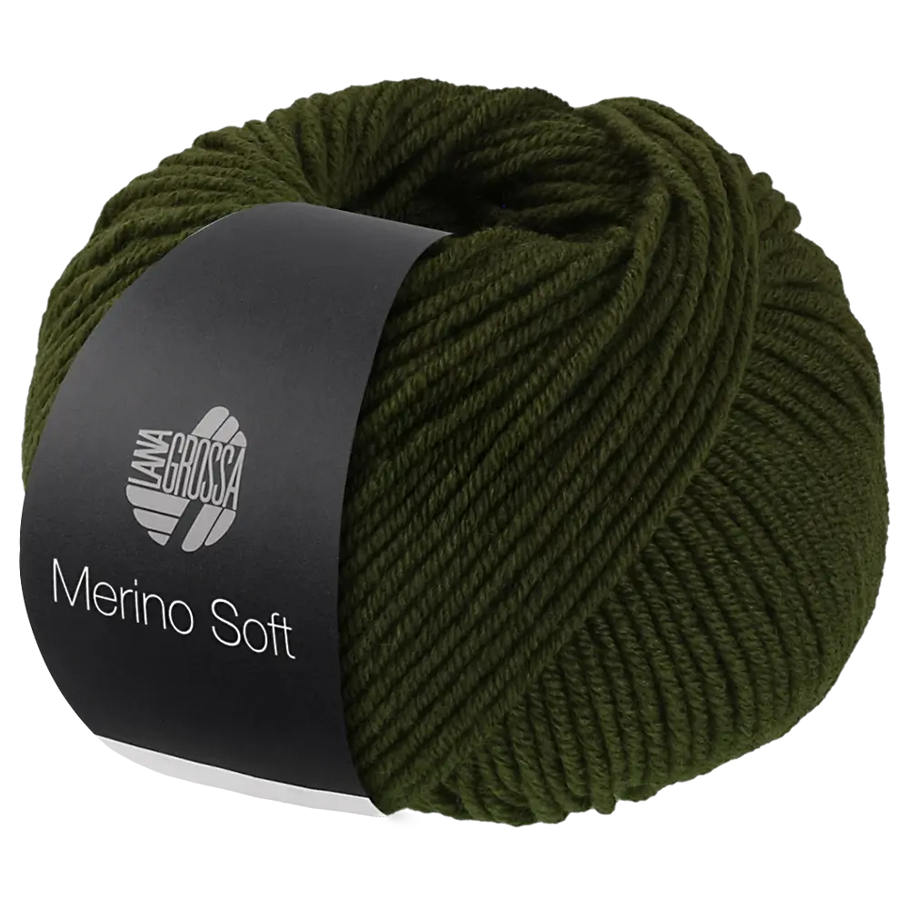 #Farbe_Lana Grossa Merino Soft | 16 Moosgrün