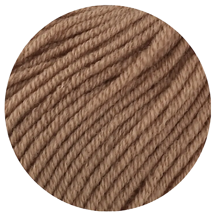 #Farbe_Lana Grossa Merino Soft | 18 Hellbraun