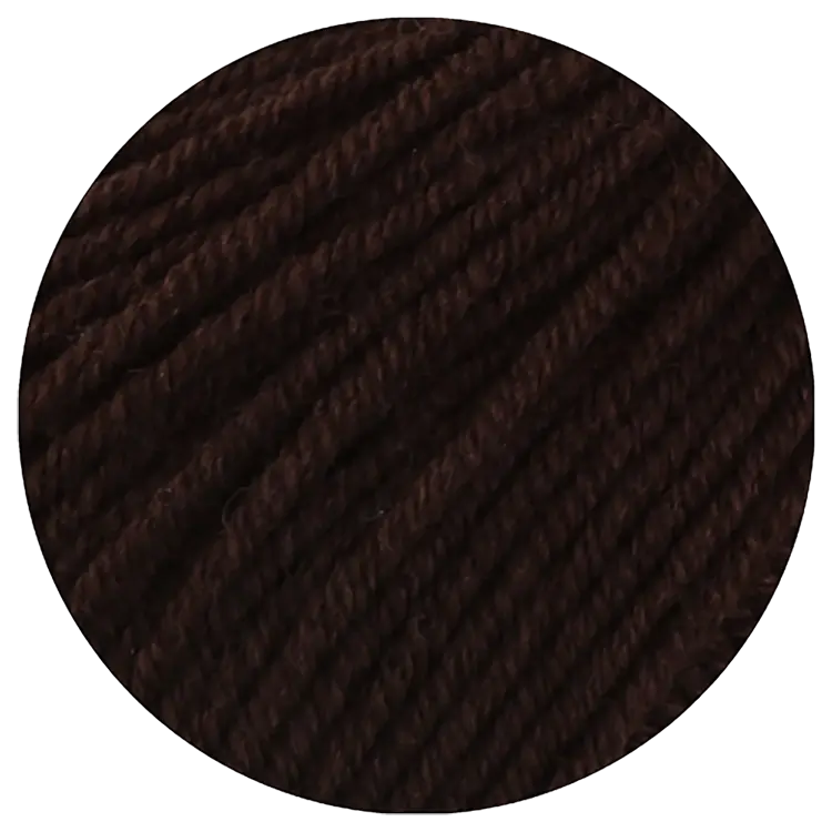 #Farbe_Lana Grossa Merino Soft | 19 Dunkelbraun